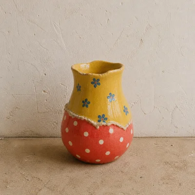 Vase art detail